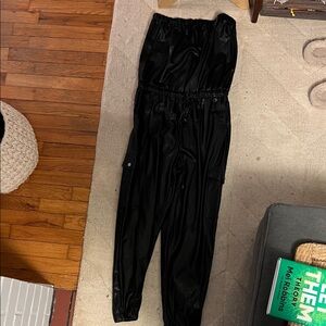 Vintage Havana Sleek Black Jumpsuit